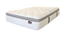 ALYSSUM I White 14" Euro Pillow Top Mattress, Queen