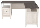 Dorrinson Signature Design by Ashley 2-Piece Home Office Desk image