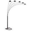 Flora Black Arch Lamp