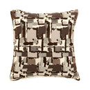 Concrit Brown 18" X 18" Pillow, Brown (2/CTN)