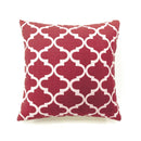 Xia Red Quatrefoil 18" X 18" Pillow, Red (2/CTN)