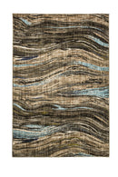 Kelowna Dark Brown 5' X 8' Area Rug