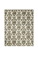 Acanthus Beige/Brown 8' X 10' Area Rug