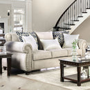 Sinatra Light Mocha/Navy/Champagne Sofa