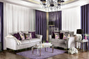 OLIVIERA Silver Sofa + Love Seat