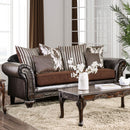 Midleton Brown/Dark Cherry Sofa