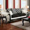 DOLPHY Black/White Sofa