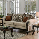 Saoirse Tan/Espresso Sofa