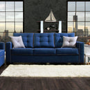 RAVEL I Blue Sofa, Blue
