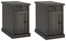 Laflorn Gray Signature Design 2-Piece End Table Set image