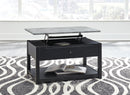 Ezmonei Signature Design by Ashley Cocktail Table Lift image