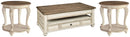 Realyn Signature Design 3-Piece Occasional Table Set image