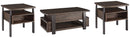 Vailbry Signature Design 3-Piece Occasional Table Set image