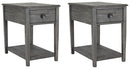 Borlofield Signature Design 2-Piece End Table Set image