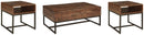 Hirvanton Signature Design 3-Piece Occasional Table Set image